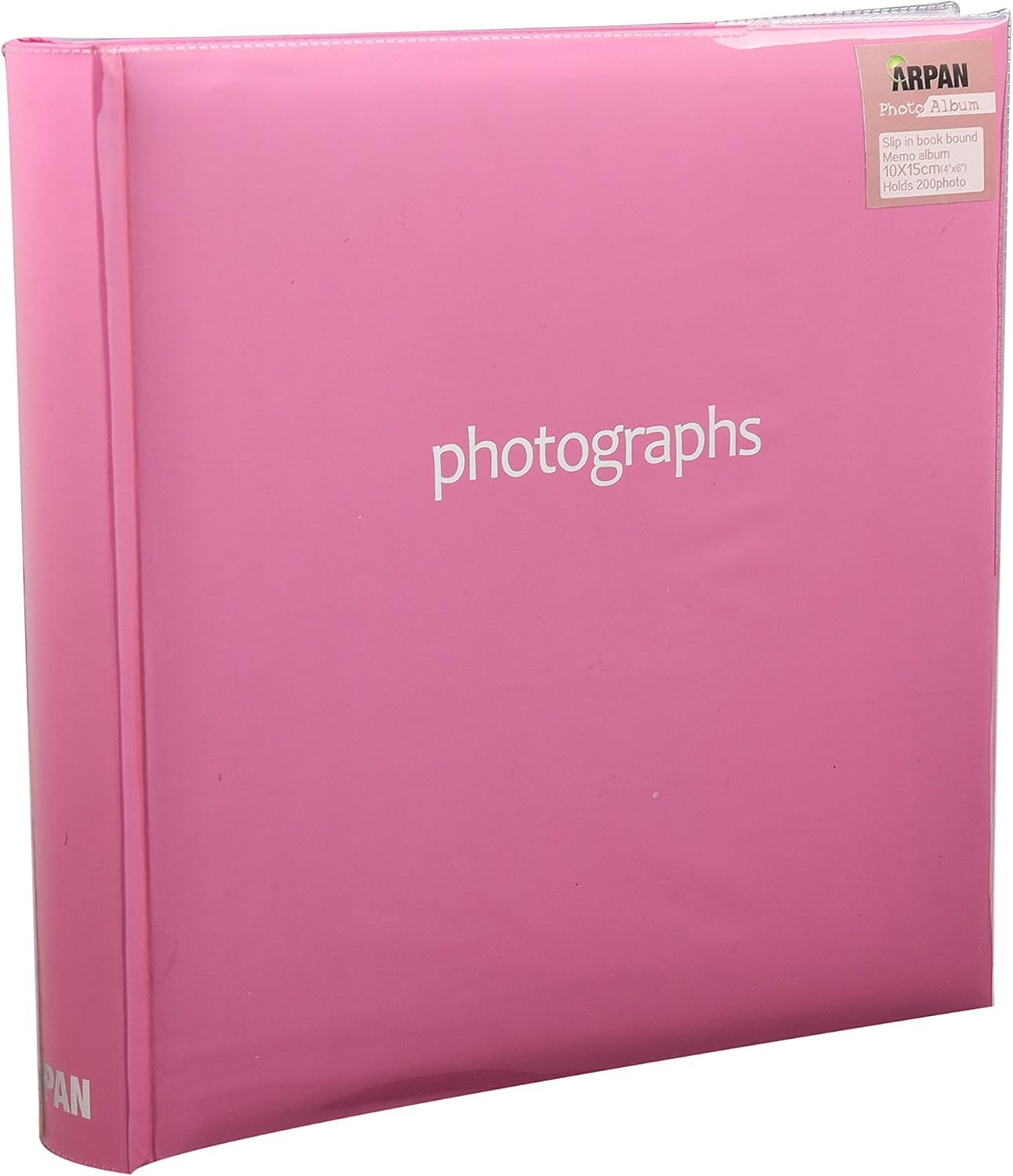 Arpan album na notatki na 200 zdjęć, 10 x 15 cm, 23 x 23 cm, Hot Pink