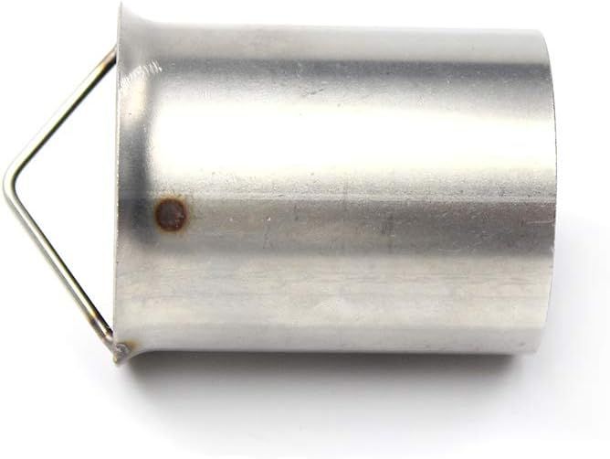 JFGRACING Osłona rury wydechowej 5 cm średnicy x 7,2 cm długości