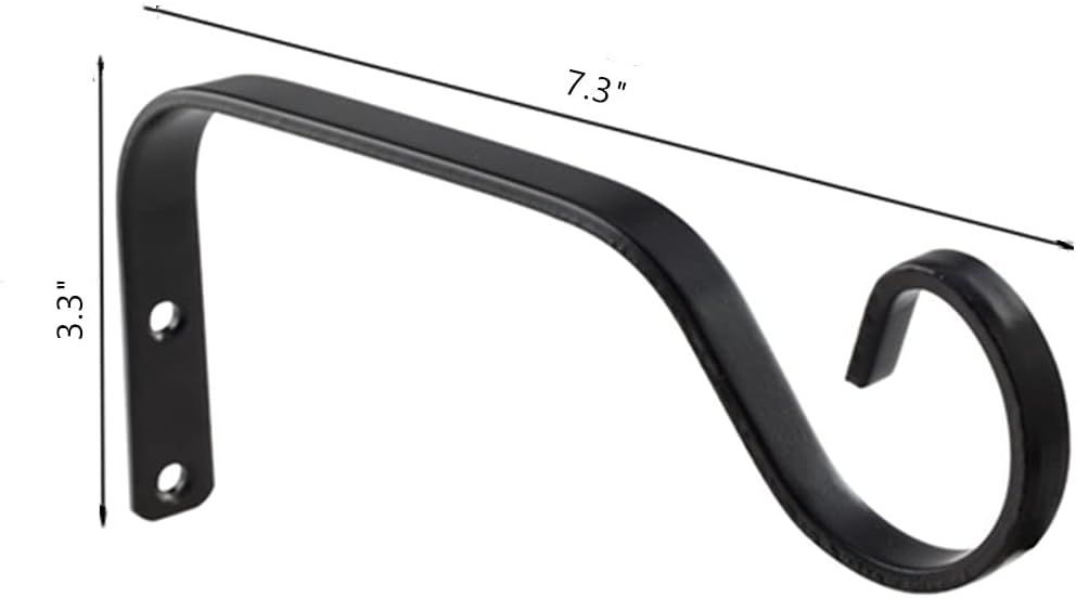 Wieszak ścienny do zawieszania doniczek - dekoracyjny prosty wieszak do roślin