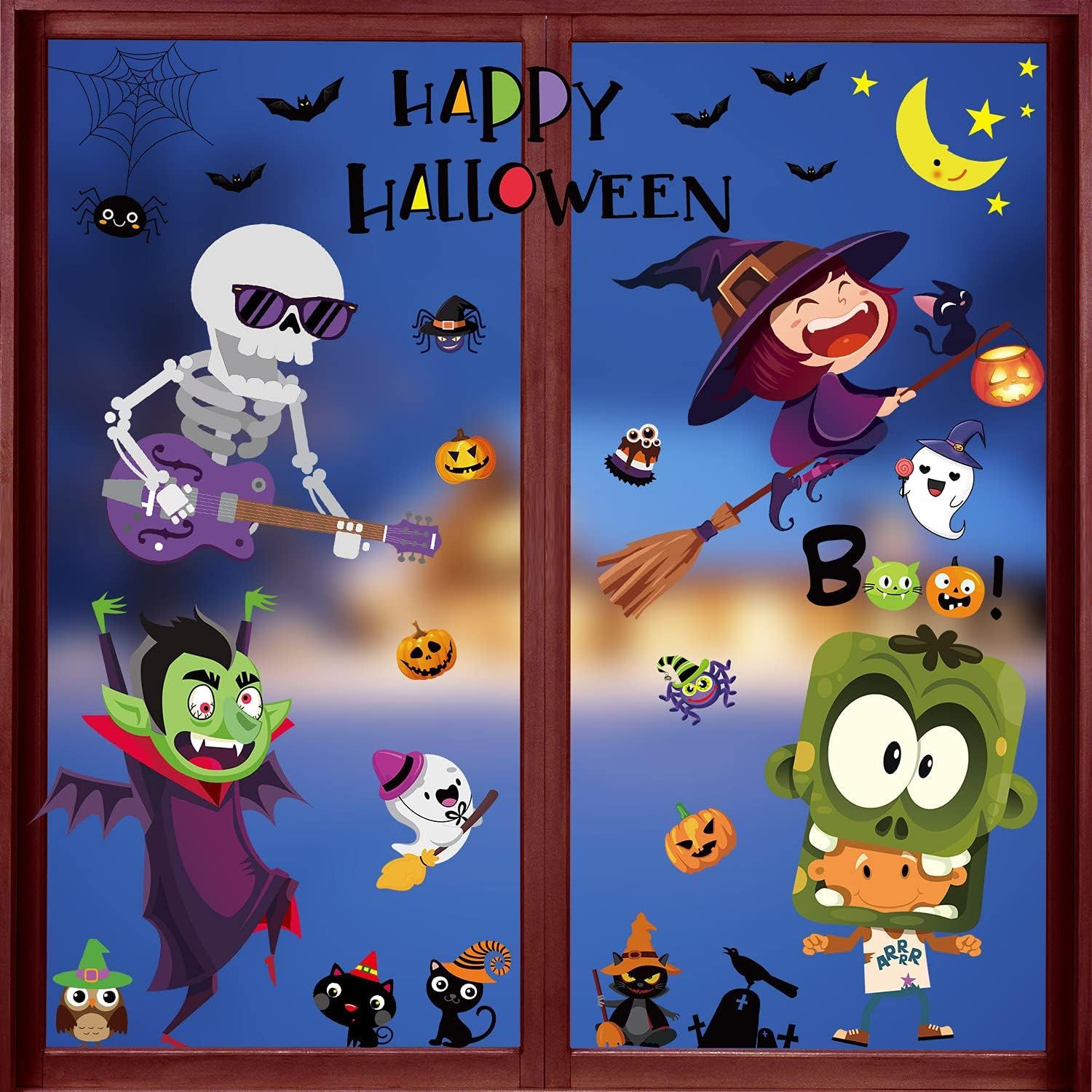 Halloween naklejki na okno