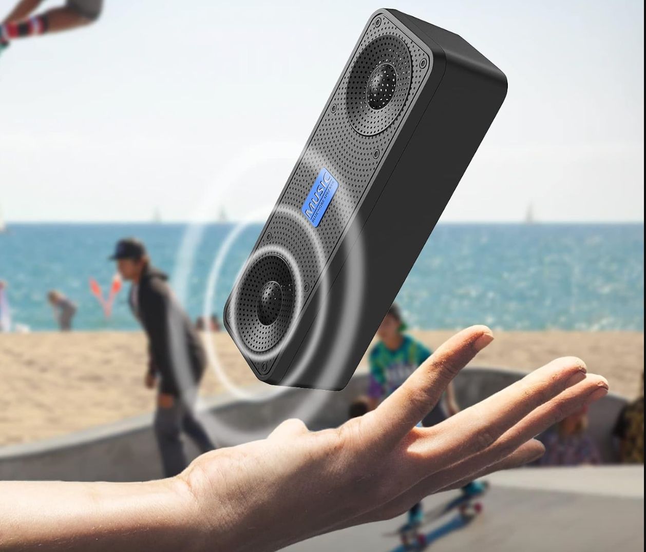 Przenośny bezprzewodowy głośnik Bluetooth Sonkir z pojedynczym głośnikiem 5 W