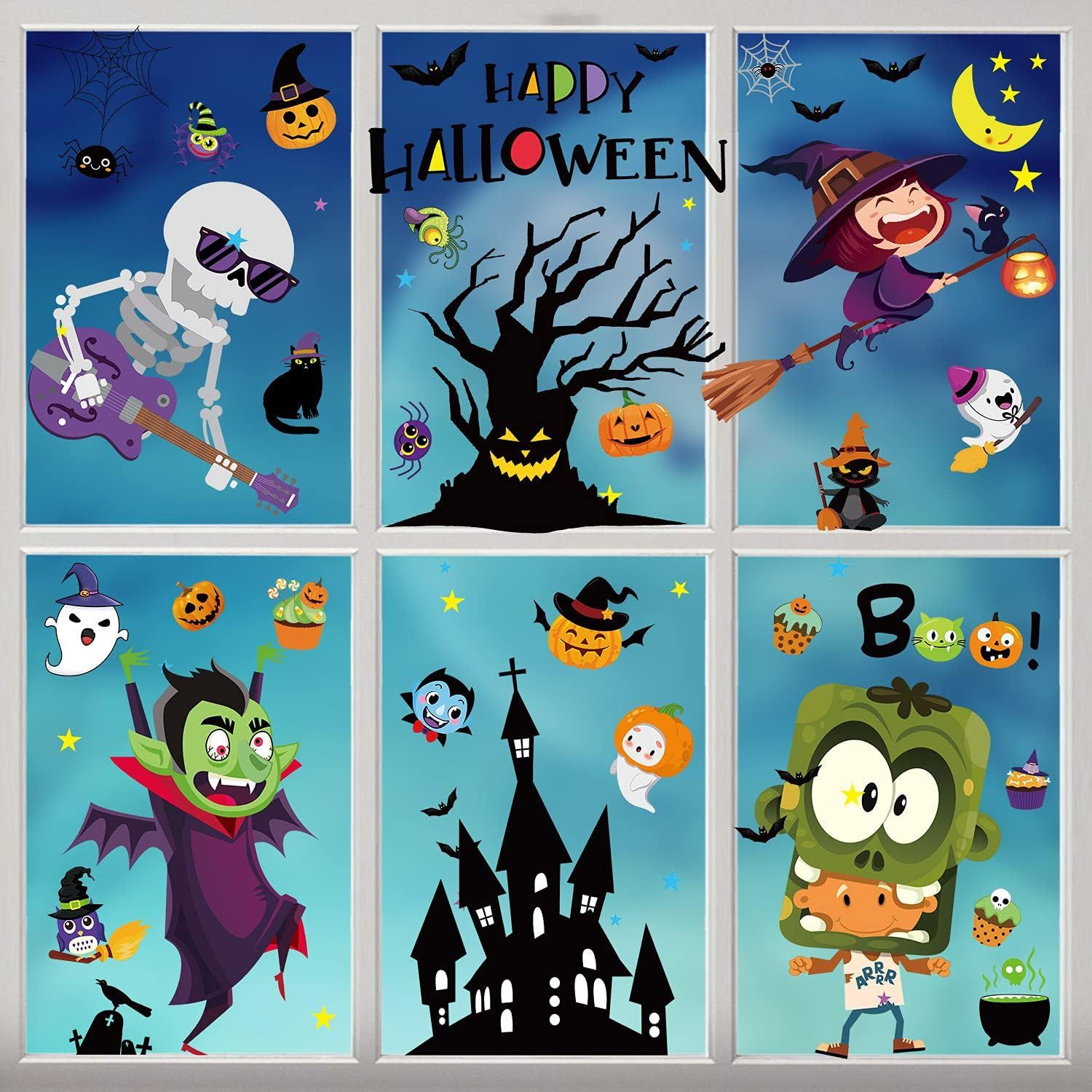 Halloween naklejki na okno