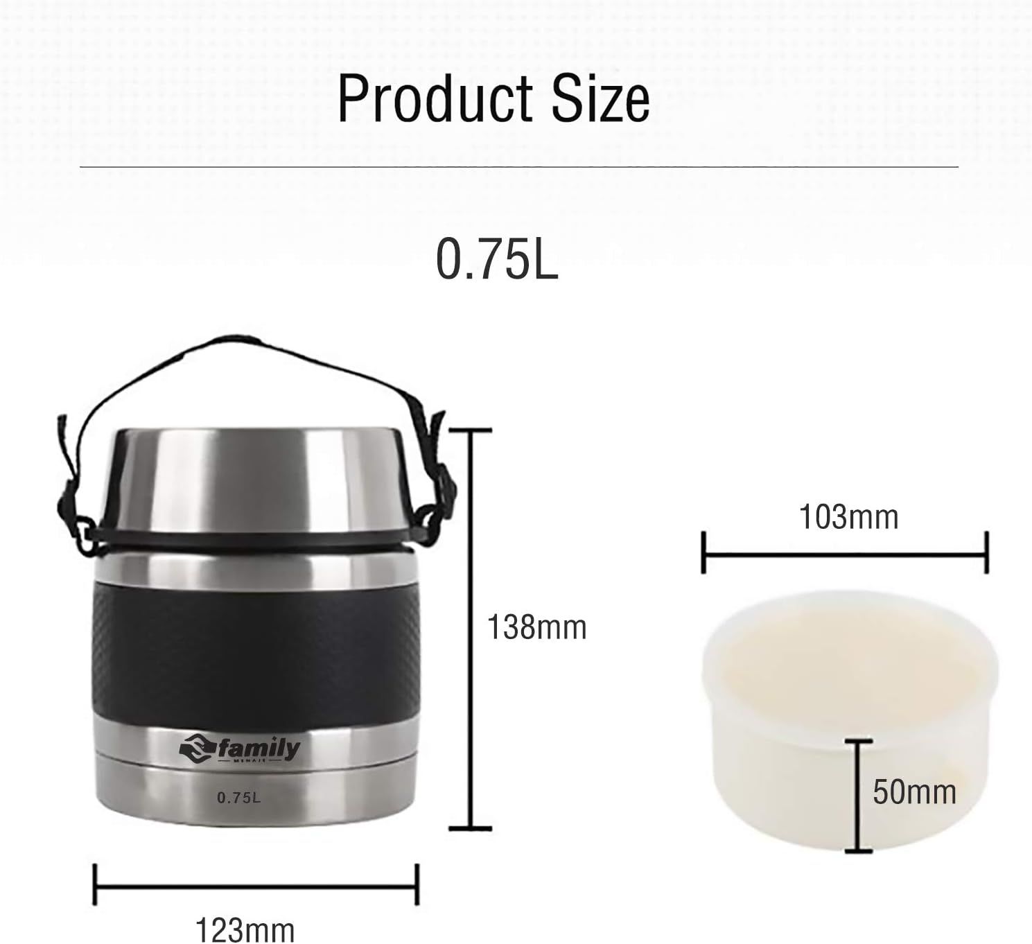 TERMOS OBIADOWY ZE STALI NIERDZEWNEJ