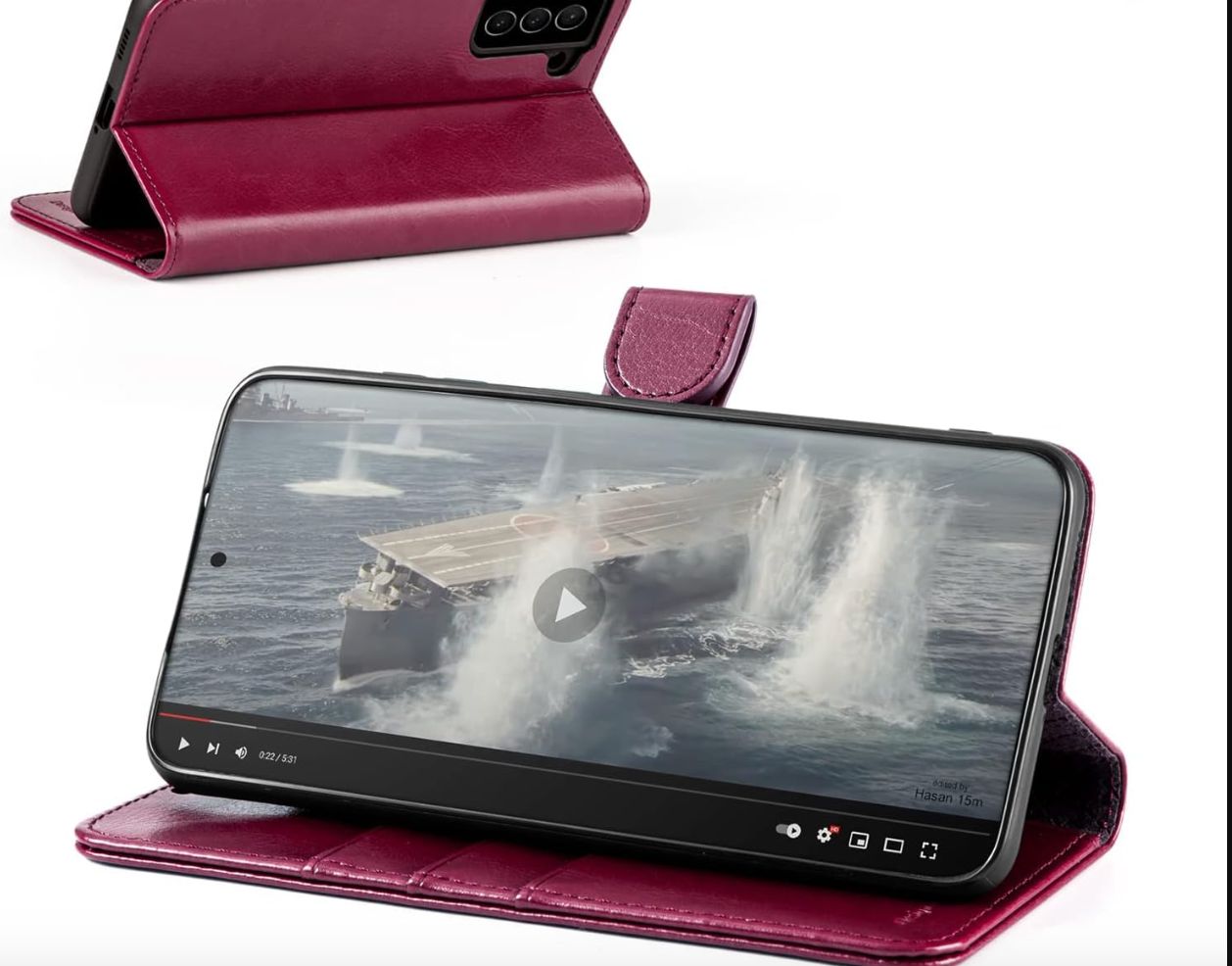 Etui do Samsung S21 FE PU [skóra premium PU]