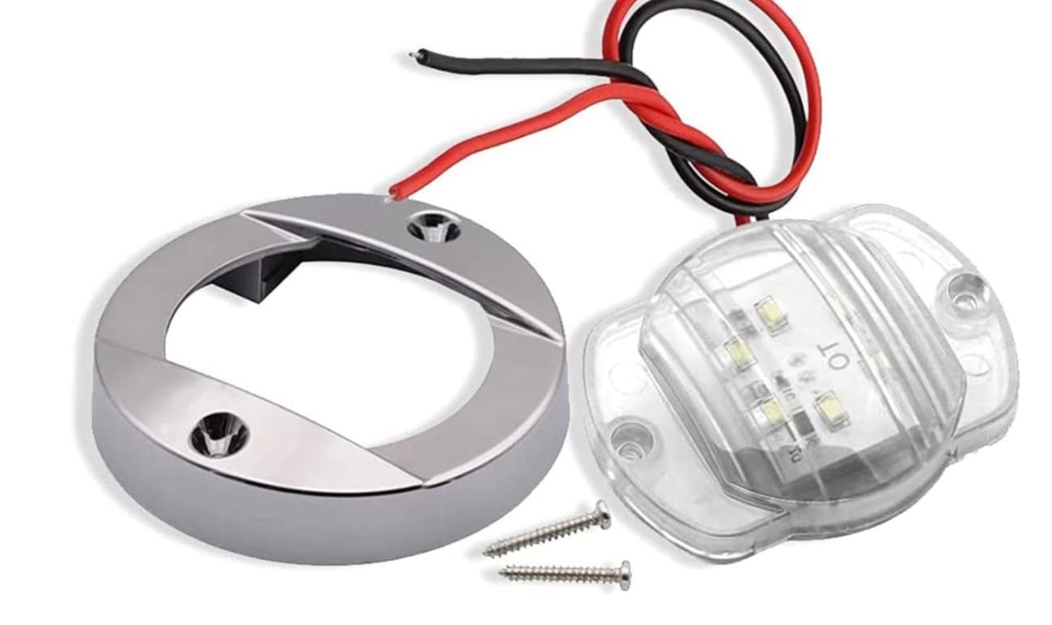 Greluma 4 sztuki Oświetlenie LED do łodzi morskich