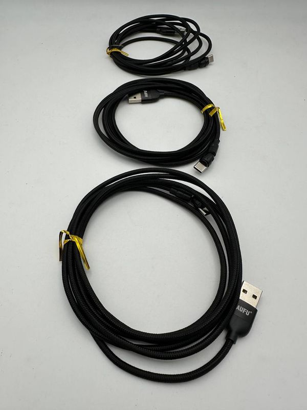 AUFU Magnetyczny kabel do ładowania, 5 pinów [2 m + 2 m + 2 m]