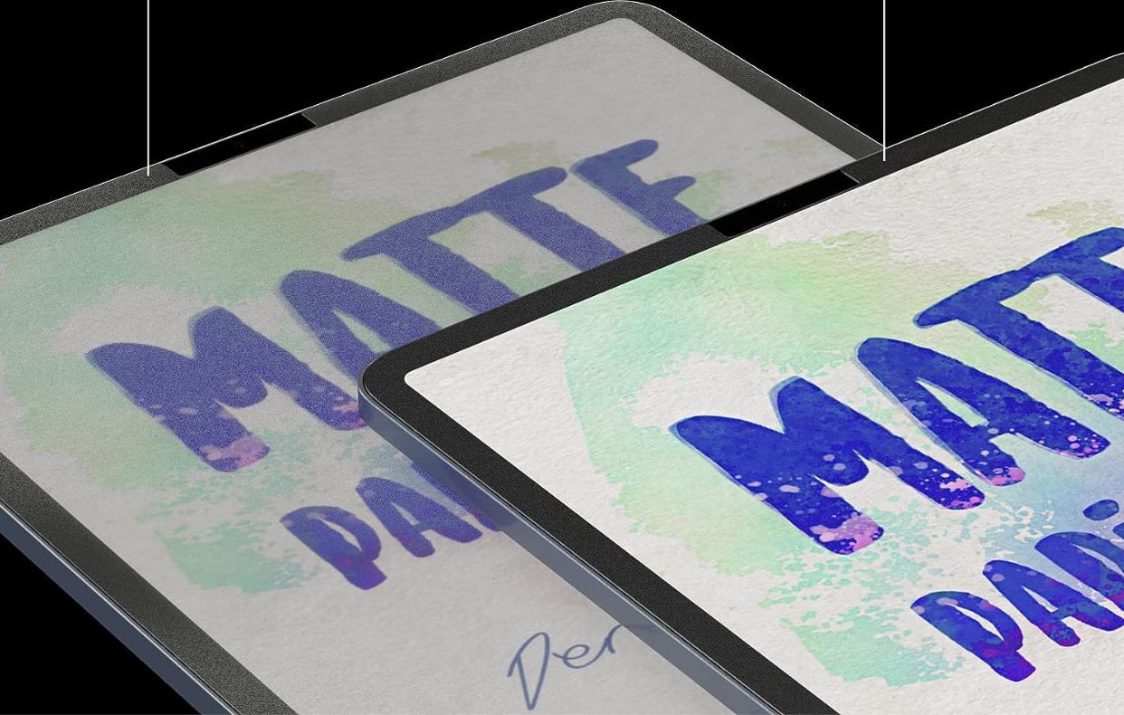 3 sztuki folii papierowej kompatybilnej z iPad 7/8/9. generacji (10,2&quot;, 2019/2020/2021)