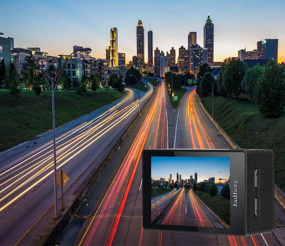 Jadfezy Kamera sportowa 1080P wodoodporna