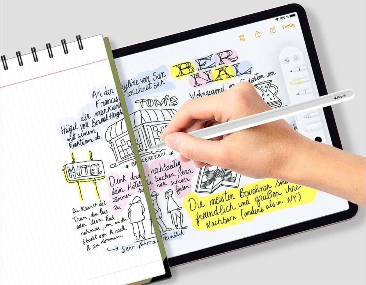 3 sztuki folii papierowej kompatybilnej z iPad 7/8/9. generacji (10,2&quot;, 2019/2020/2021)