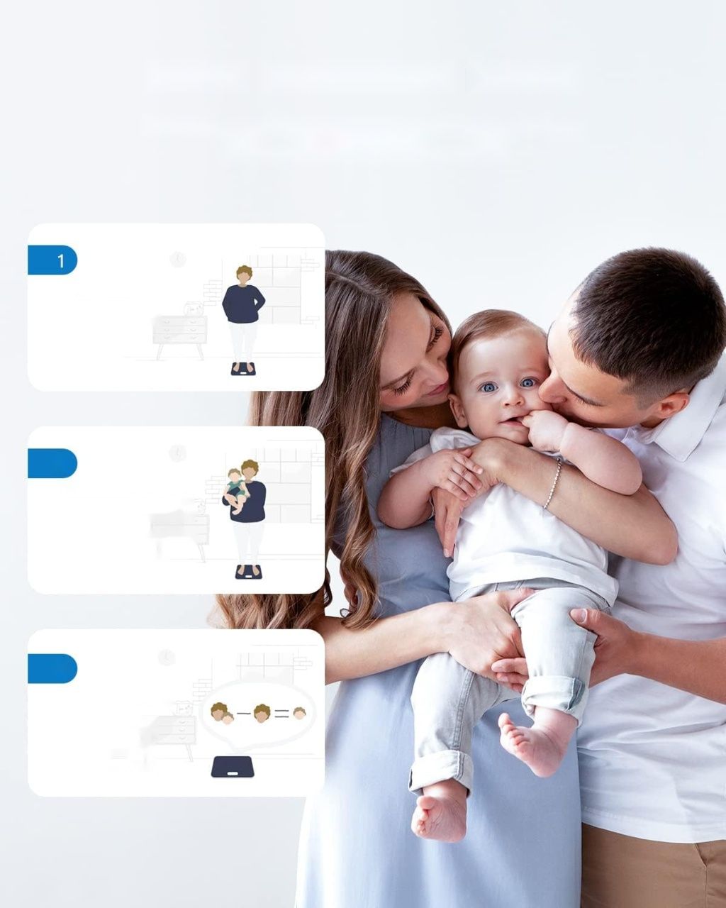 Waga RENPHO Bluetooth mierzy tłuszcz, BMI, masę mięśniową.