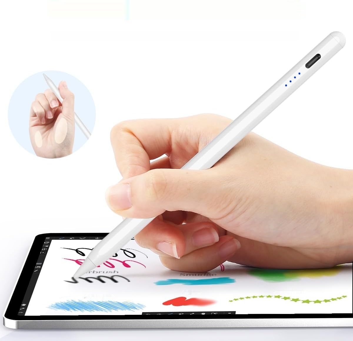 Ołówek iPad 2. gen. z Szybkim Ładowaniem i Odrzucaniem Dłoni