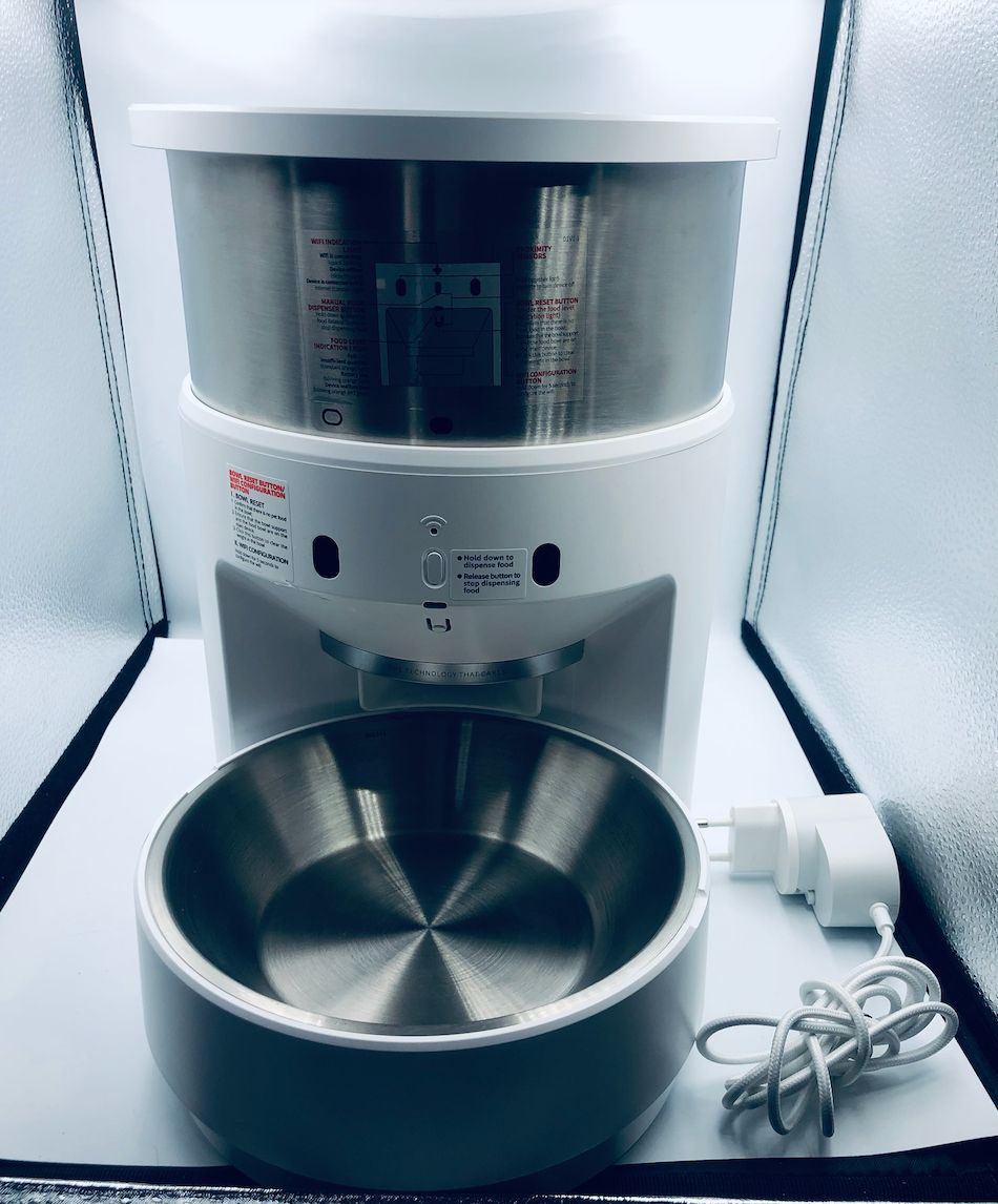 Uszkodzony PETKIT Planetary Automatyczny Podajnik Karmy, Programowalna Kontrola Porcji 5-200g, 3L