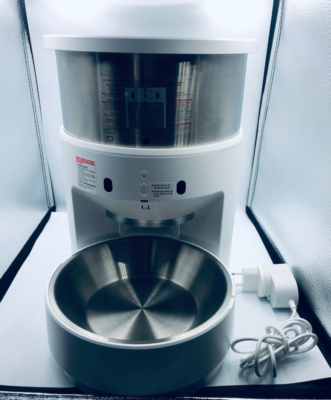 Uszkodzony PETKIT Planetary Automatyczny Podajnik Karmy, Programowalna Kontrola Porcji 5-200g, 3L