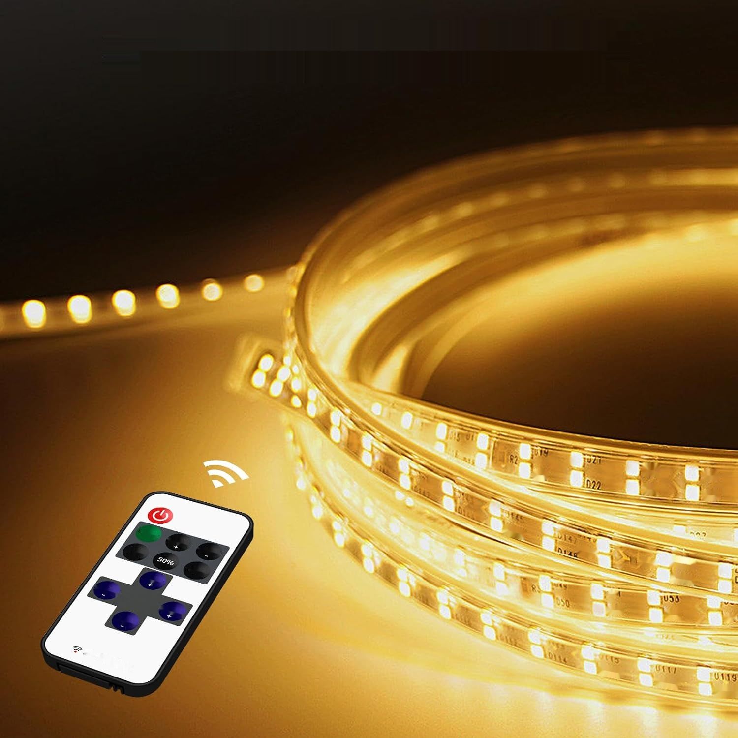 VIPMOON RF LED kontroler monochromatyczny z pilotem do ściemniania LED 3528 5050