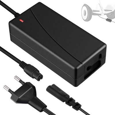 Cresbel Ładowarka do Hoverboardu 42V 2A, 3-punktowa, wtyczka EU