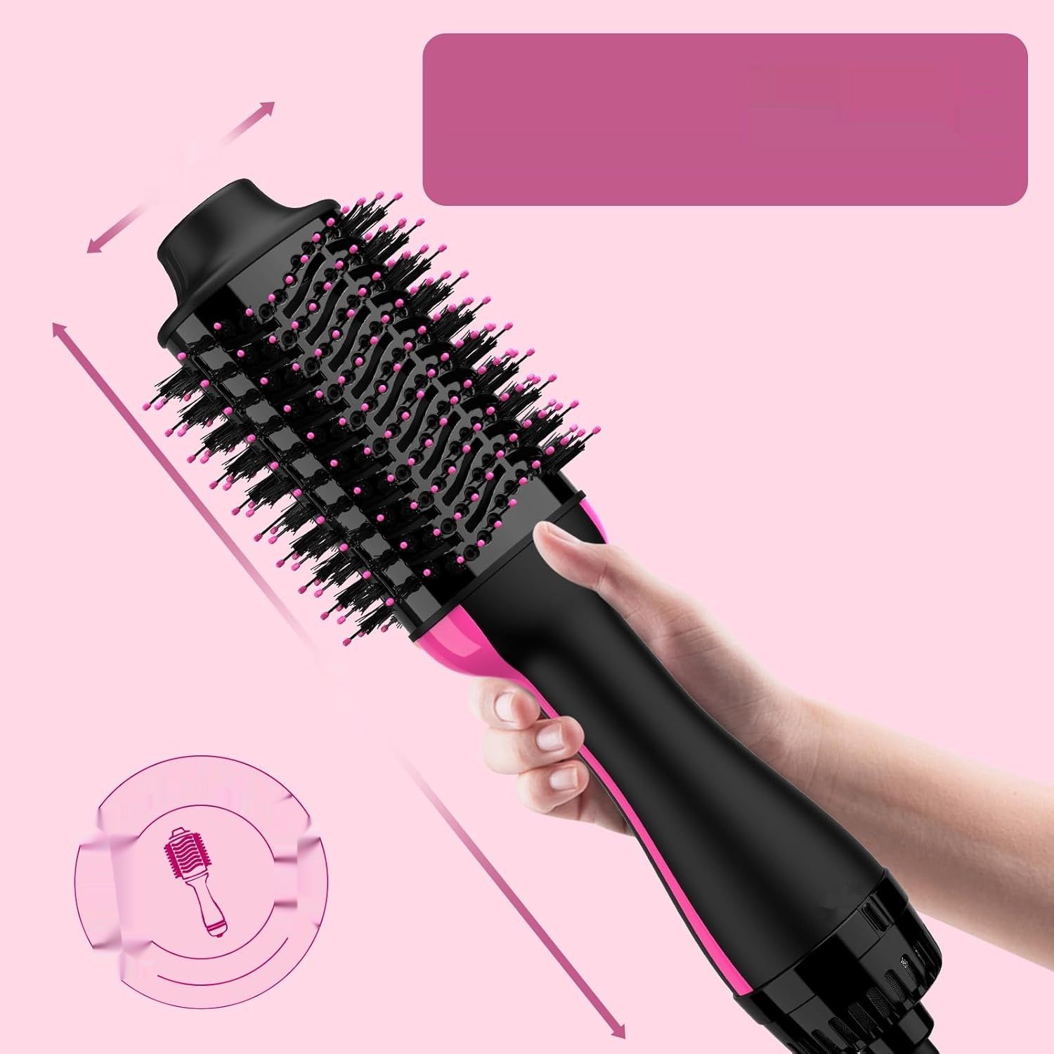 Sawop Warmluftbürste: ulepszony 4-w-1 suszarka, stylizer, szczotka do włosów.