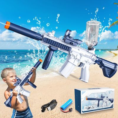 VATOS Elektryczny Pistolet na Wodę, zasięg 32 stopy, dla dzieci 6+ (Niebieski).