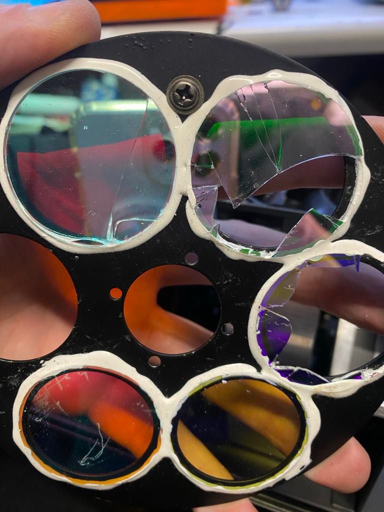 SENLAN LED 300 W followspot - kontrola i wideo - statyw do teatru i sceny