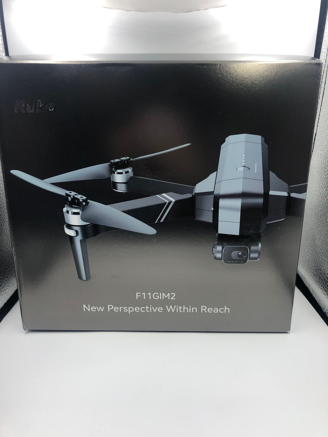 Uszkodzony Ruko F11GIM2 Dron z Kamerą 4K, 64 Minuty Lotu, 3KM FPV, GPS, Powrót do Domu