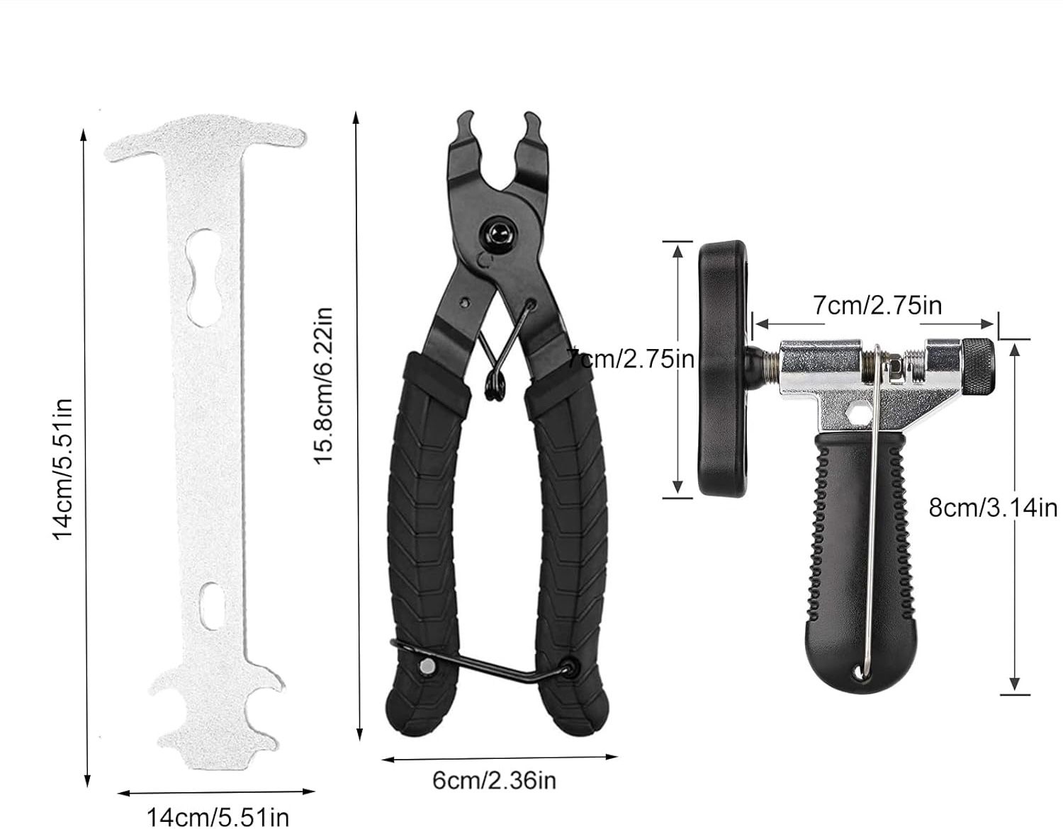 Kettennieter Rowerowy, Kleszcze do Łańcucha, Narzędzie do 6-12 Prędkości