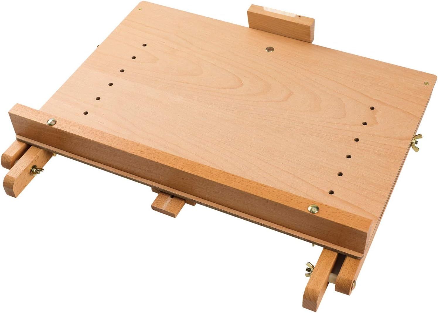 MEEDEN Duża Sztaluga do Rysowania, Rama H, Regulowana, Płótno do 23 cali