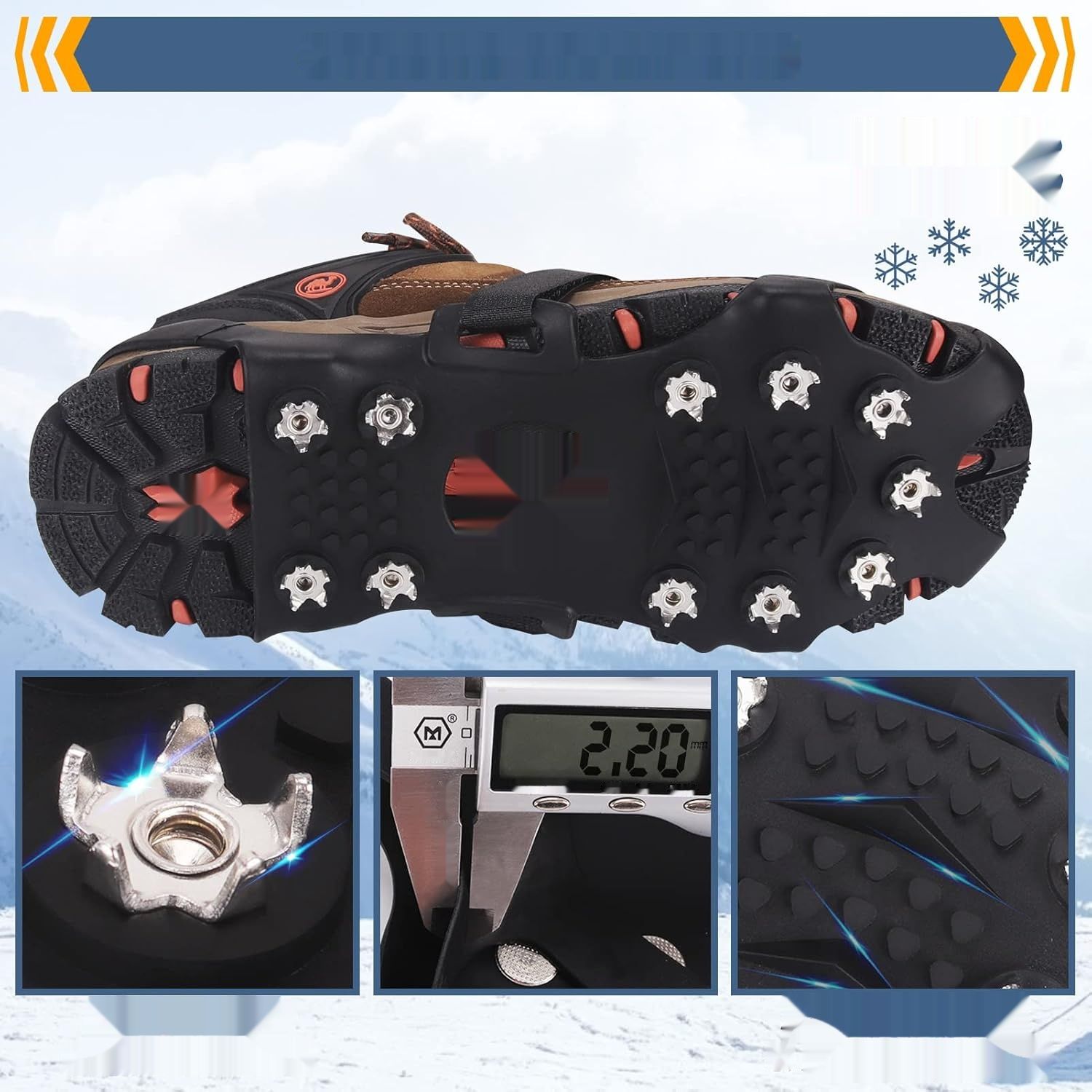 Trusiel Chwyty na lód Rozmiar M (36-40)