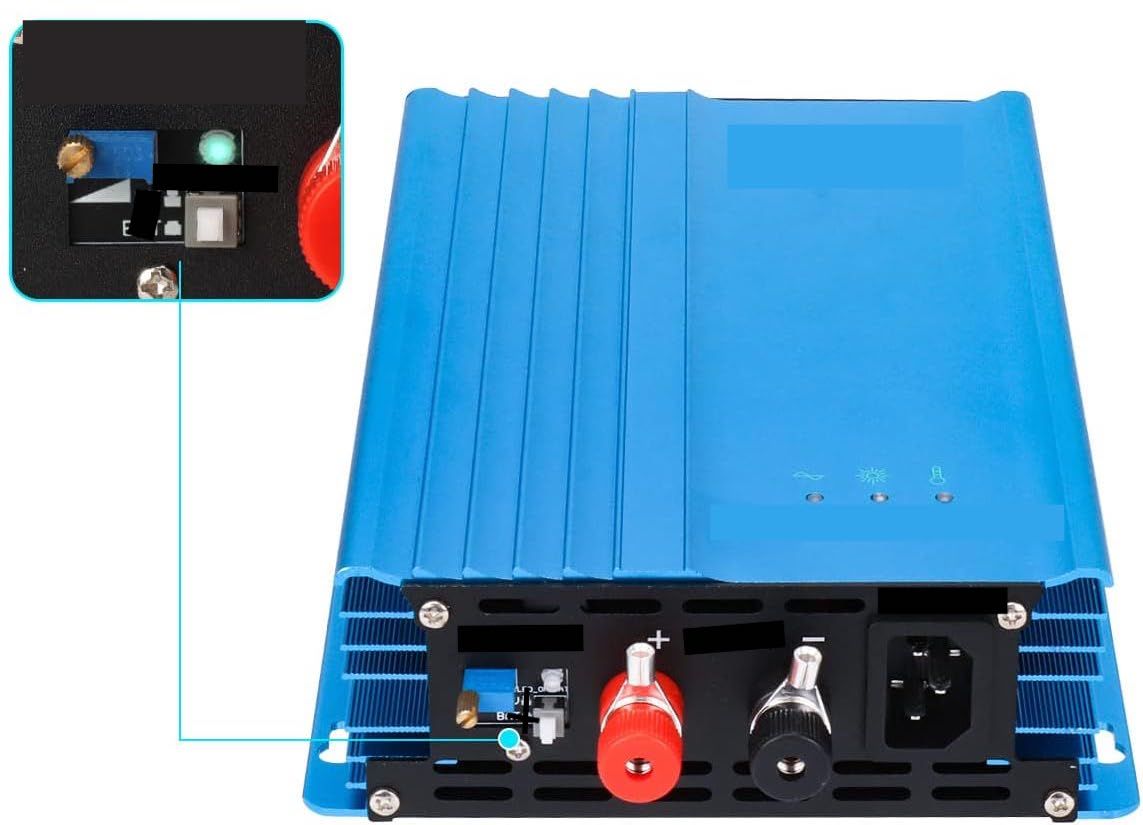 Snowtaros Falownik solarny 600 W, DC55 V-90 V, MPPT czysty sinus AC 180-260V