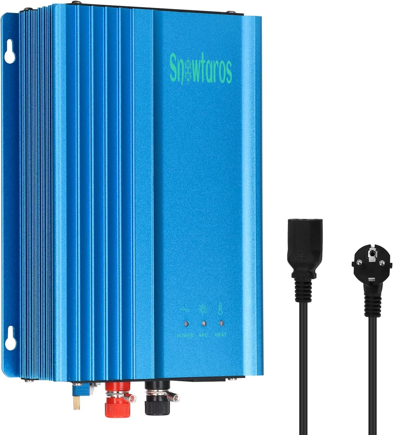 Snowtaros Falownik solarny 600 W, DC55 V-90 V, MPPT czysty sinus AC 180-260V