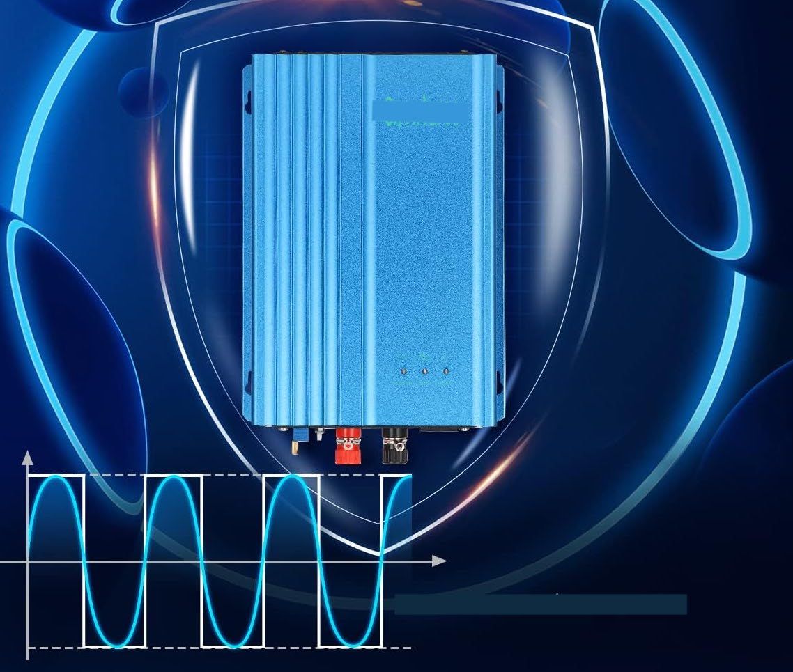 Snowtaros Falownik solarny 600 W, DC55 V-90 V, MPPT czysty sinus AC 180-260V