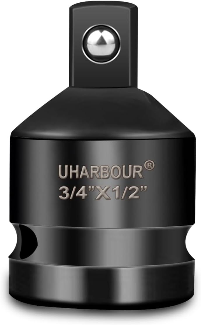 UHARBOUR Adapter 3/4&quot; do 1/2&quot;, Adapter do Klucza Udarowego