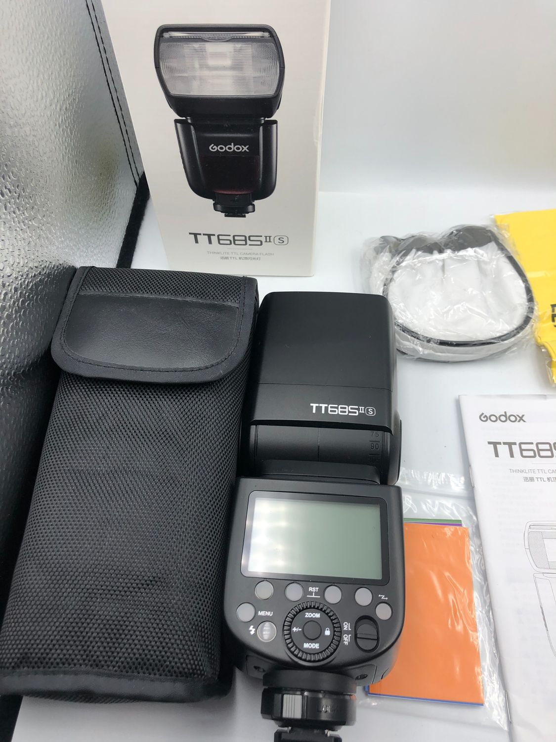 Godox TT685II-S Lampa do Sony, 1/8000s HSS GN60, kompat. z Sony A7RIII A7R A7S A58 A9