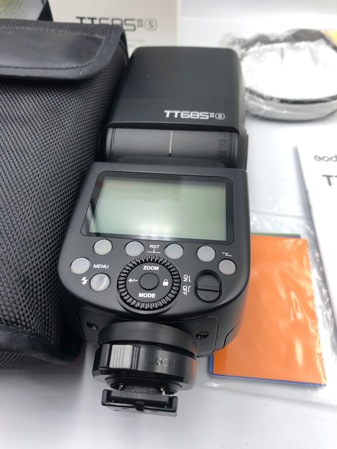 Godox TT685II-S Lampa do Sony, 1/8000s HSS GN60, kompat. z Sony A7RIII A7R A7S A58 A9