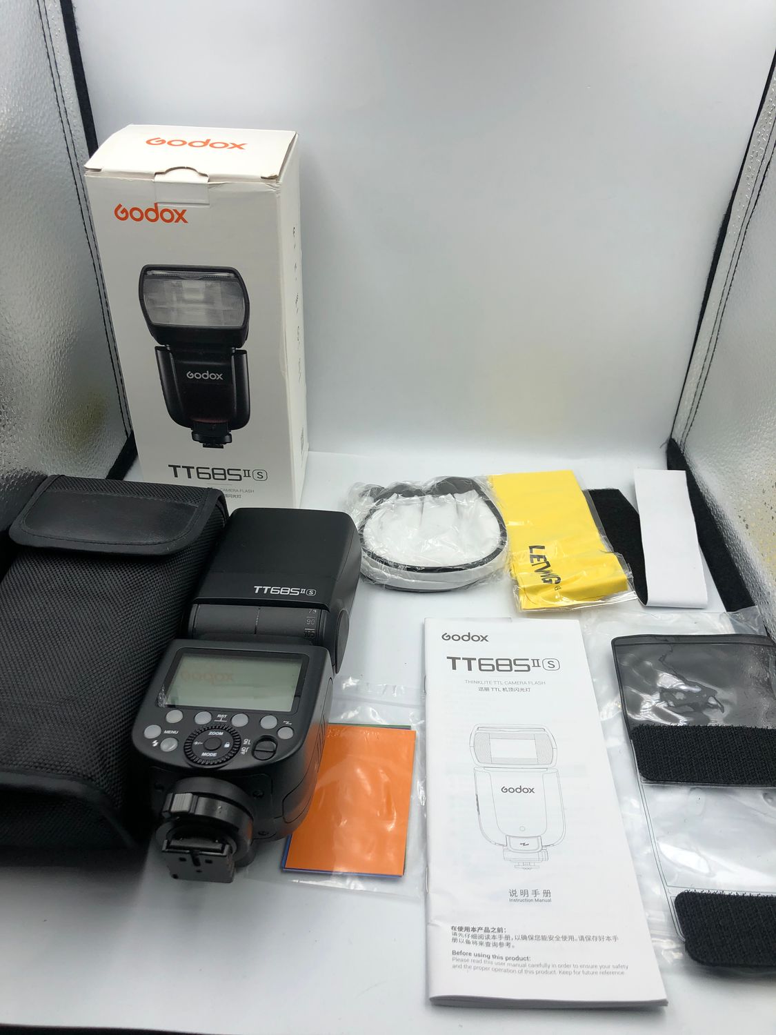 Godox TT685II-S Lampa do Sony, 1/8000s HSS GN60, kompat. z Sony A7RIII A7R A7S A58 A9