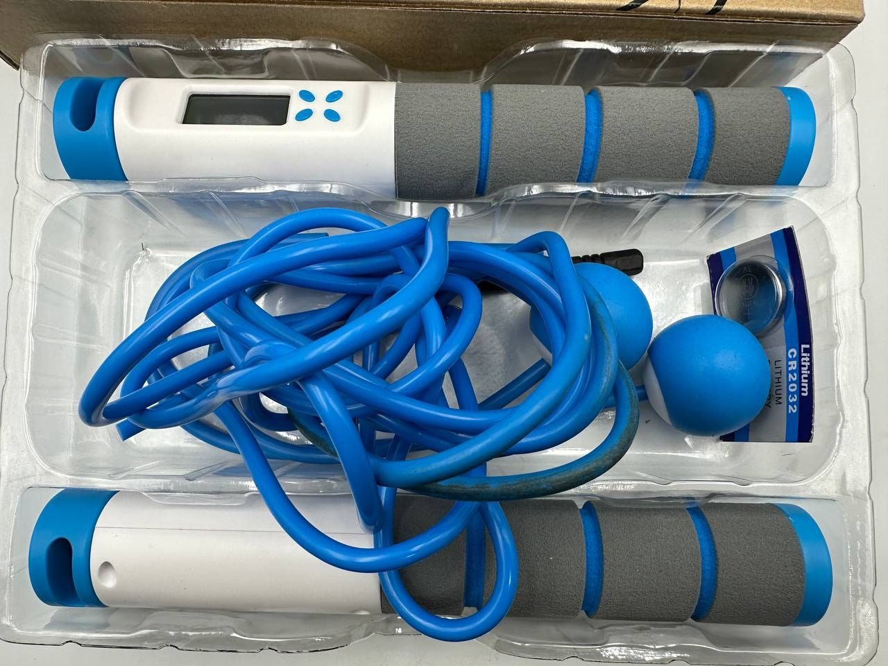 Wastou Skakanka, skakanka z licznikiem, regulowana z uchwytami.