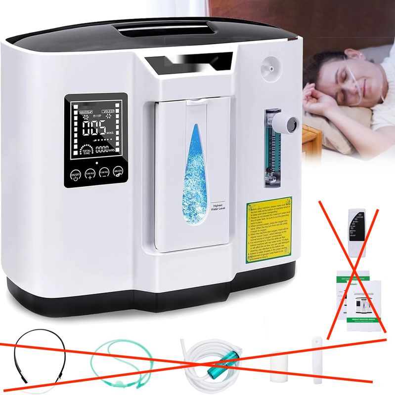 DEDAKJ Koncentrator Tlenu DE-1A 1-7 L/min, 30%-90%