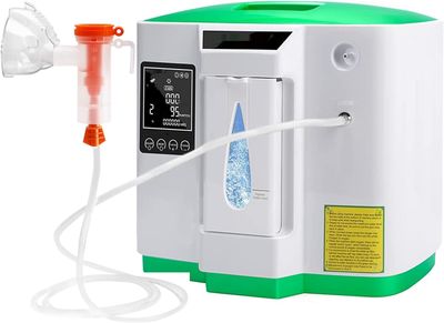 DEDAKJ Koncentrator tlenu DE-2AW, przepływ 2-9 L/min, czystość 30%-90%