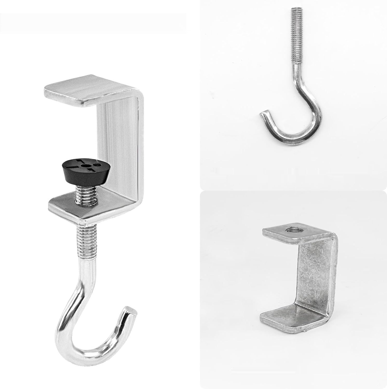 Zolunu Zestaw 2 Uchwytów na Torebki do Montażu na Biurku Zacisk Haczyk