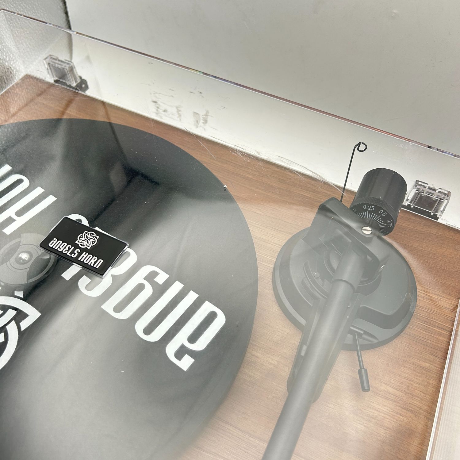 Uszkodzony Gramofon AT-3600L, Bluetooth, 33/45 obr./min, Drewniany