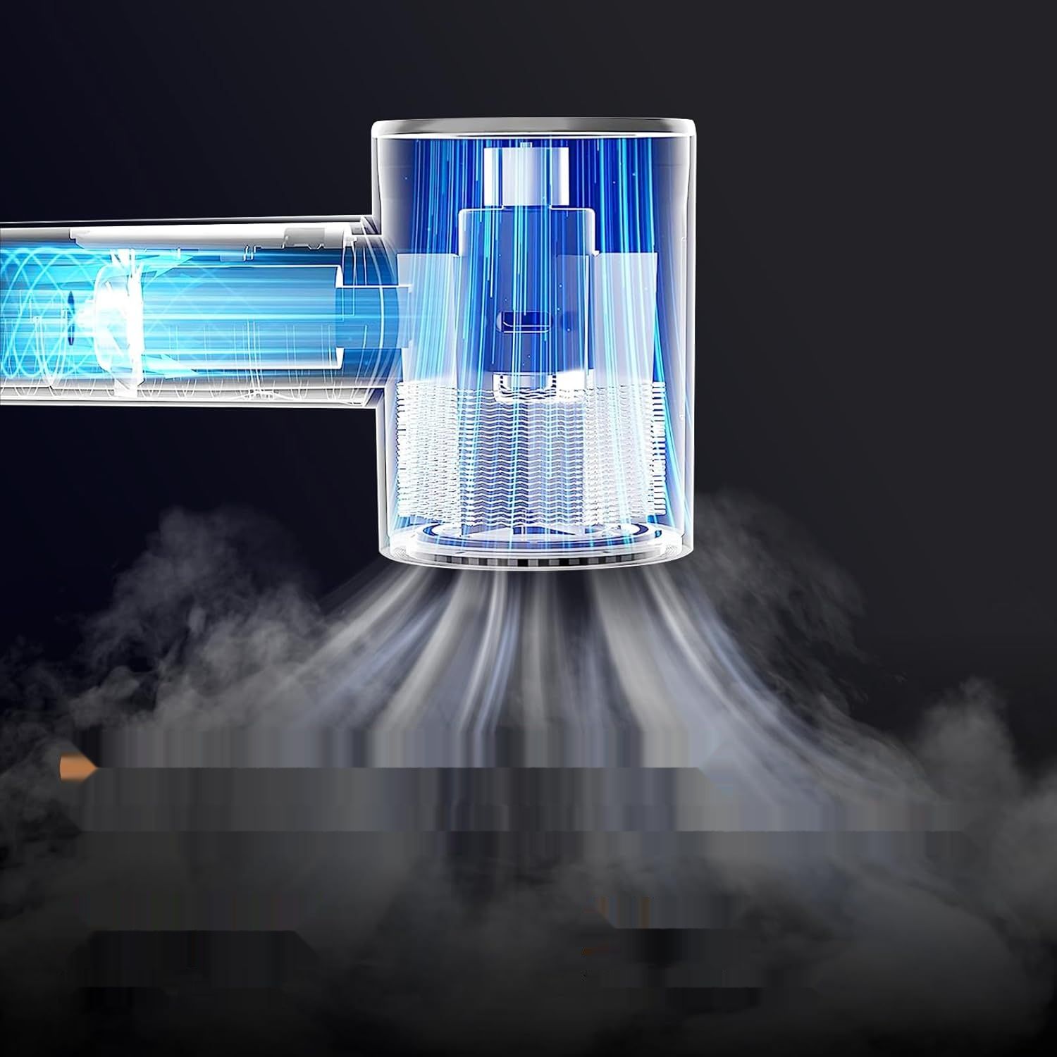 webeauty Suszarka 5 w 1, 110000 RPM, suszenie, prostowanie, objętość