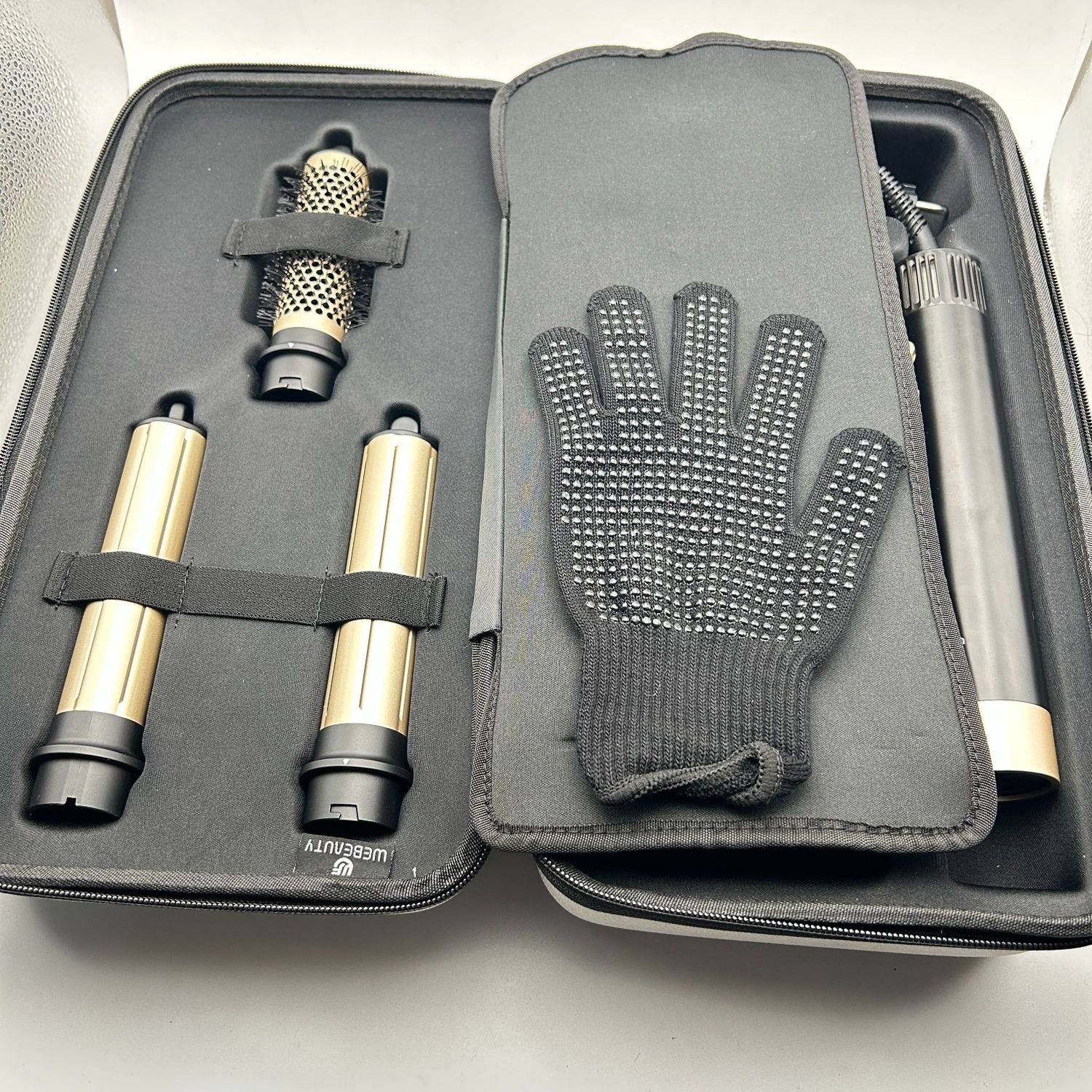 webeauty Suszarka 5 w 1, 110000 RPM, suszenie, prostowanie, objętość