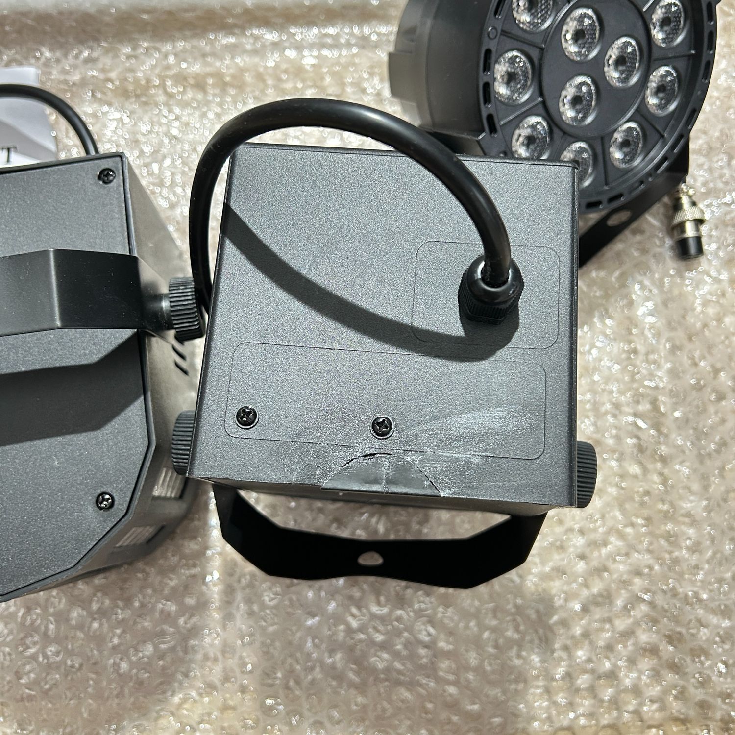 GdjRttk 60W reflektor Derby + RGBW LED par, światło DMX-3/6/15CH