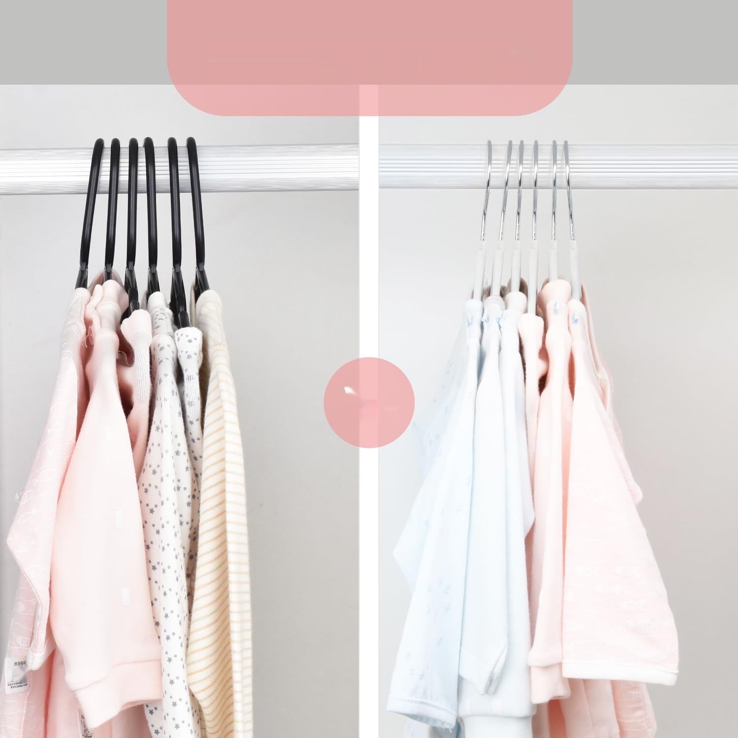 ManGotree Aksamitny wieszak 27,8 cm, obracany 360°, antypoślizgowy, 15 sztuk