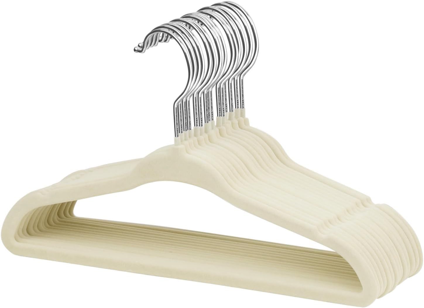 ManGotree Aksamitny wieszak 28 cm, obracany, antypoślizgowy, 15 sztuk