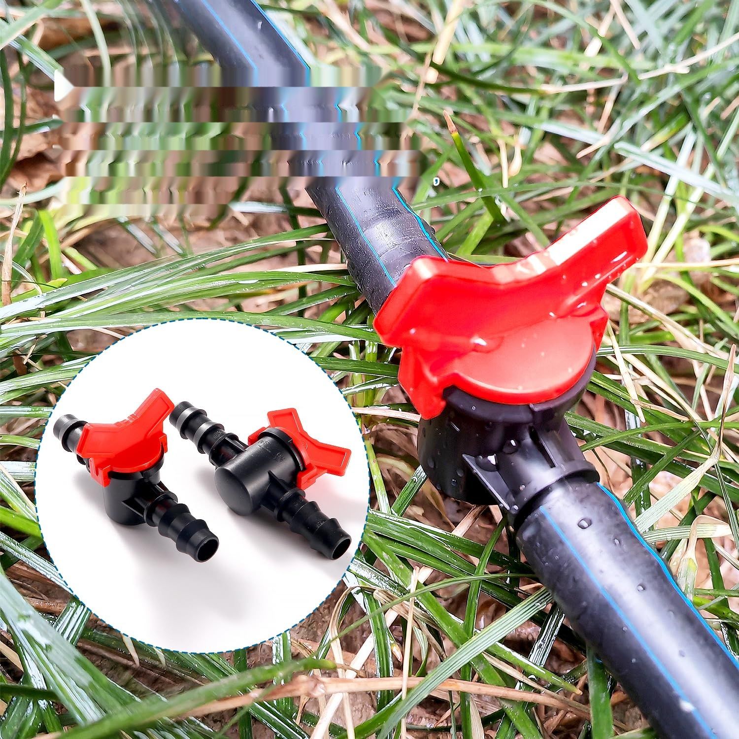 VooGenzek 10 Sztuk 16mm Zawór Przełączający Nawadnianie