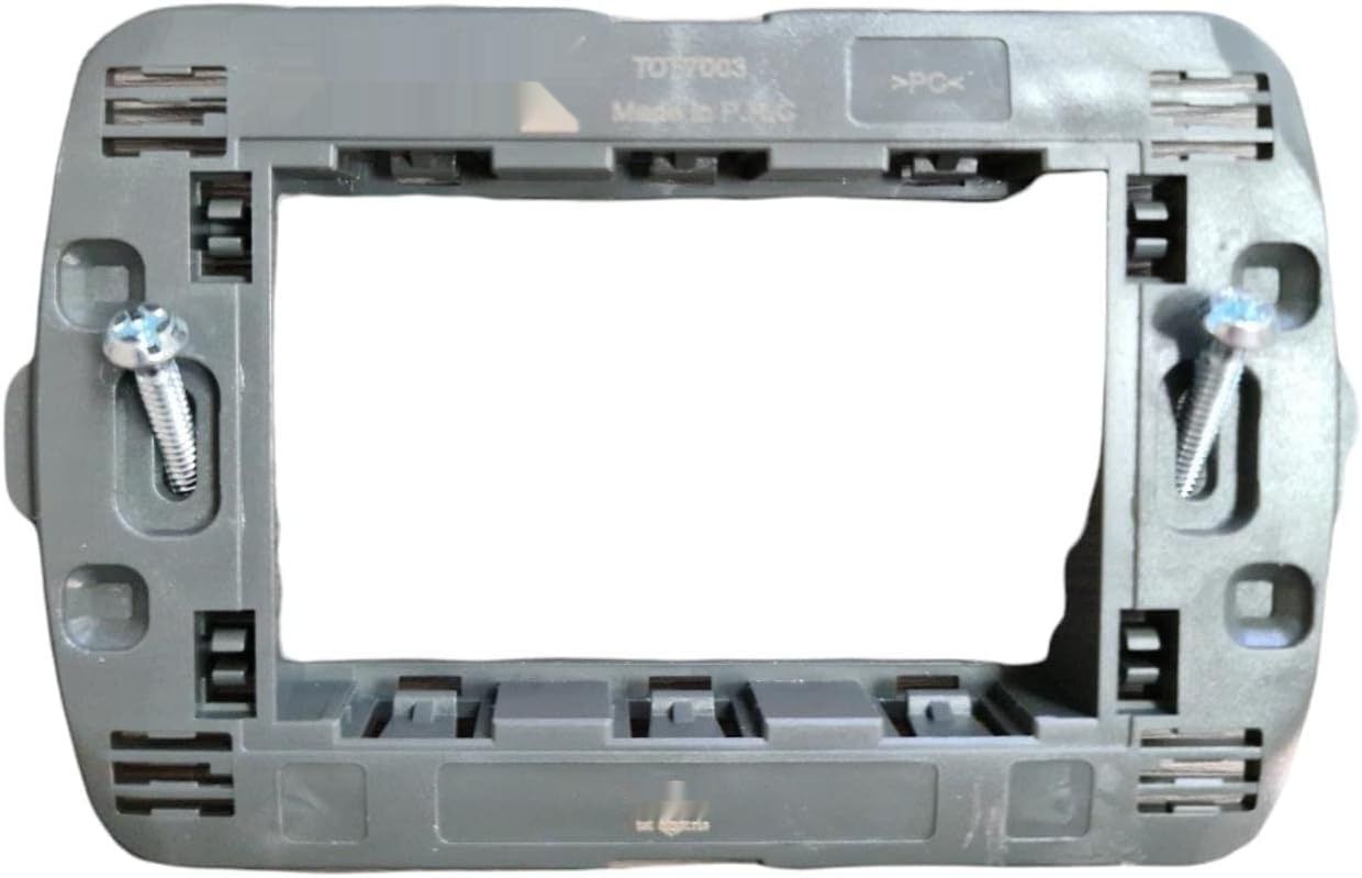 Vidoélectroniques Zestaw 5 uchwytów 3 m dla puszek 3 modułowych Bticino Living