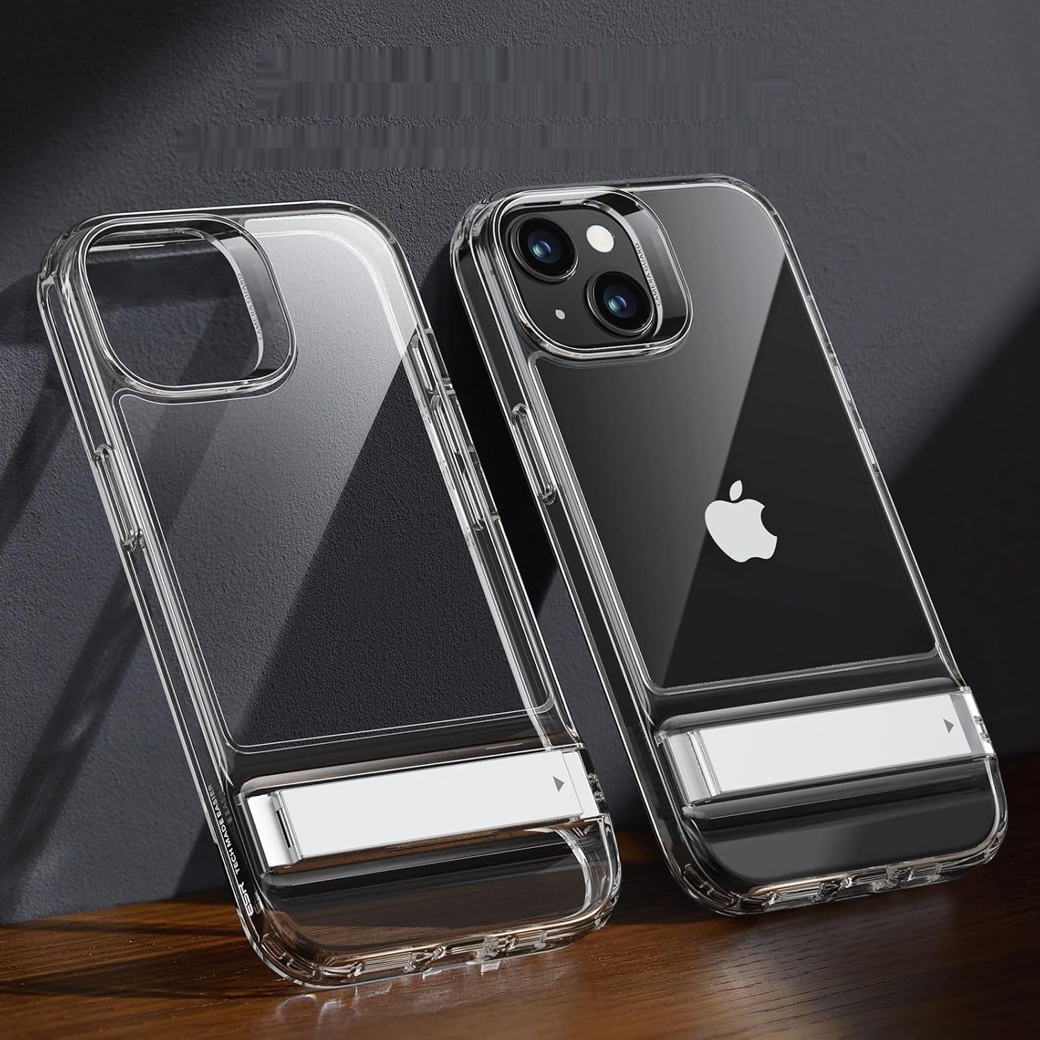 ESR Etui iPhone 15 Boost, Metalowa podstawka, Wojskowa ochrona