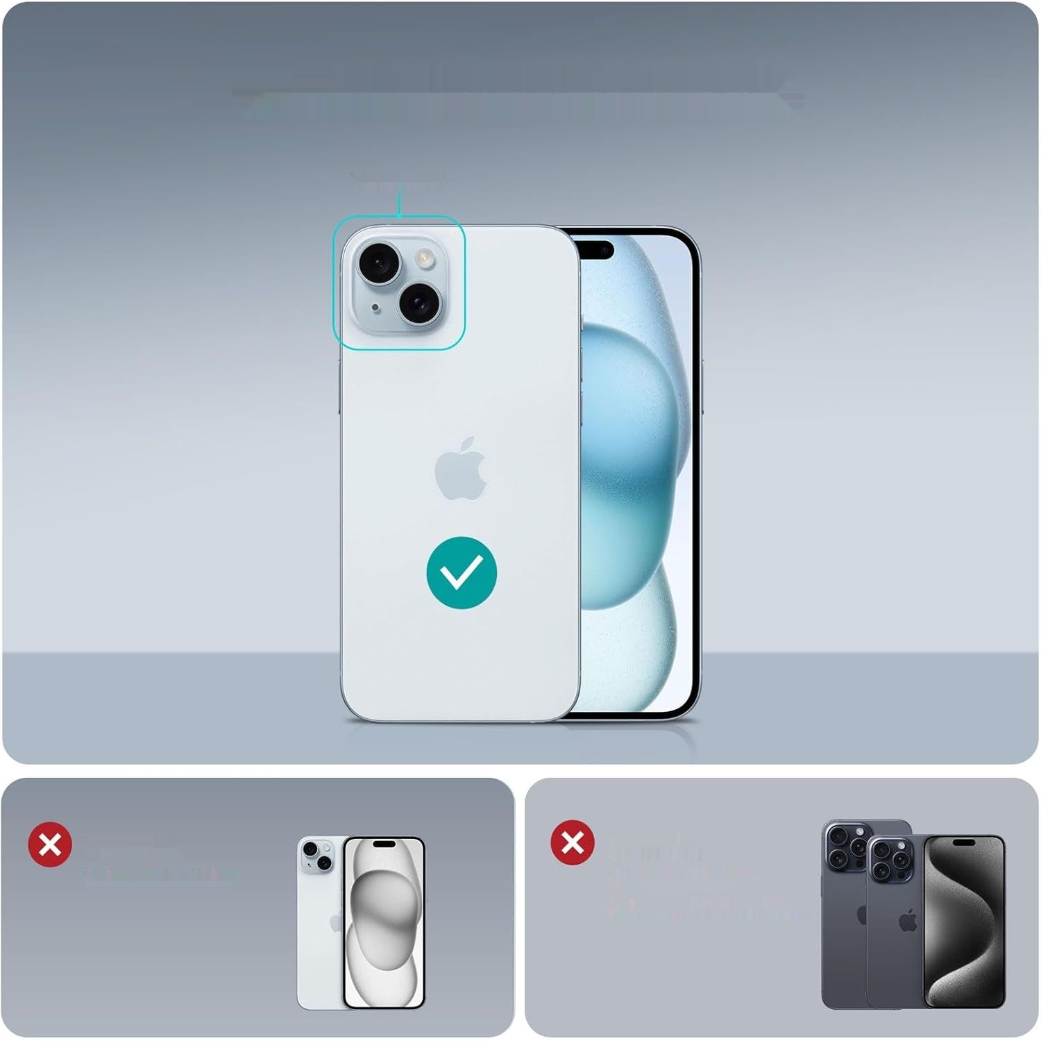 ESR Etui iPhone 15 Boost, Metalowa podstawka, Wojskowa ochrona