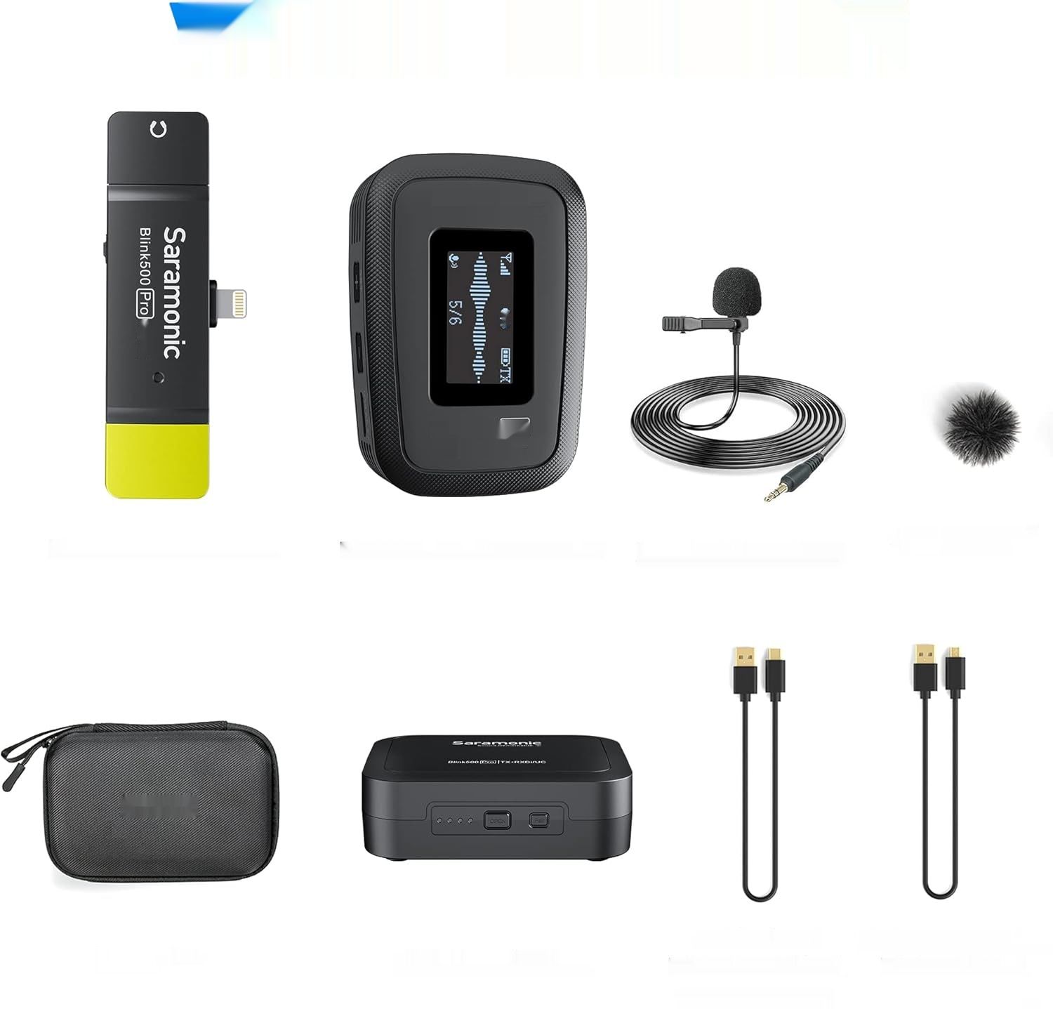 Saramonic Blink500 Pro B3 Bezprzewodowy Mikrofon Lavalier Dual Channel dla iOS