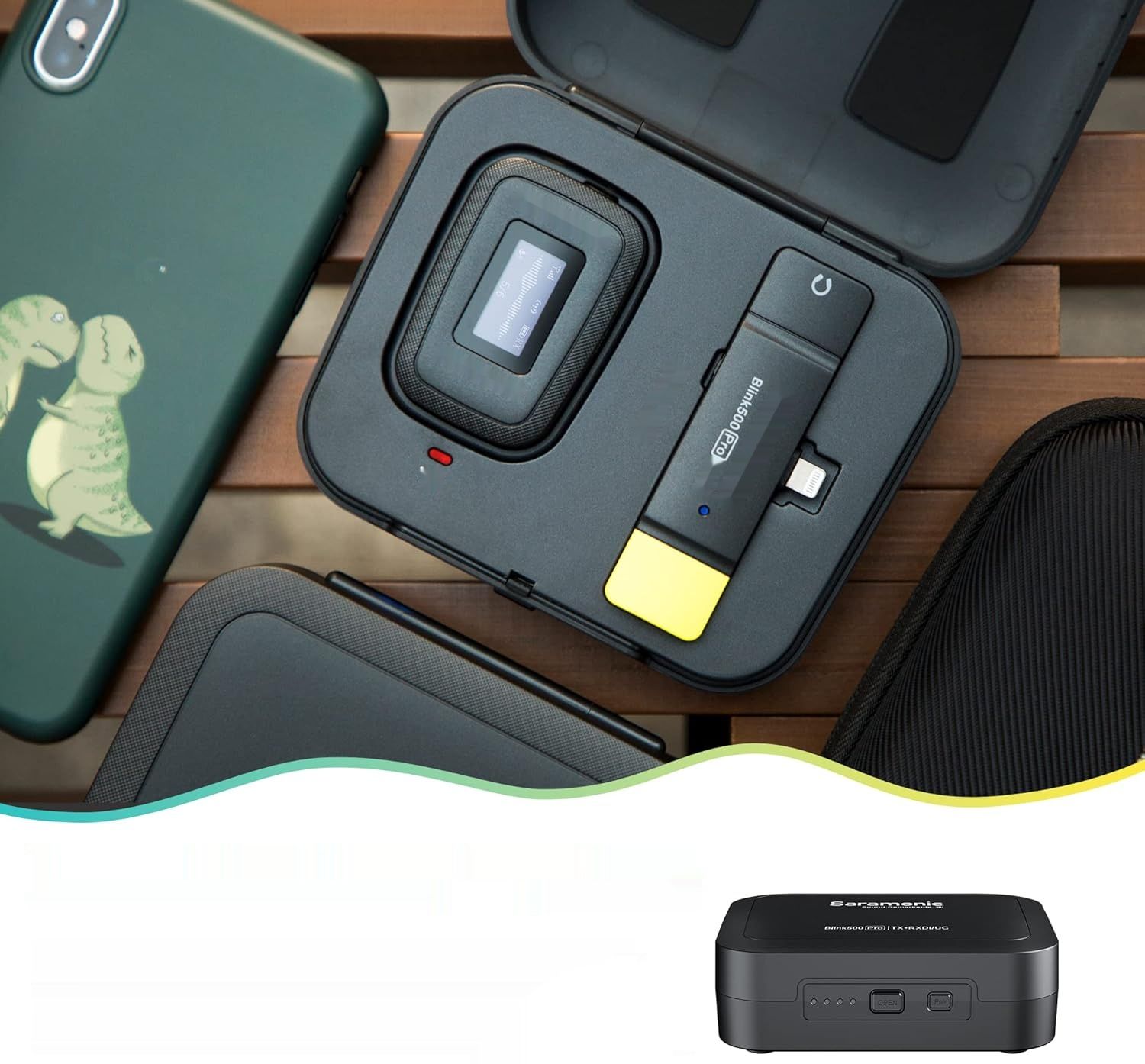 Saramonic Blink500 Pro B3 Bezprzewodowy Mikrofon Lavalier Dual Channel dla iOS