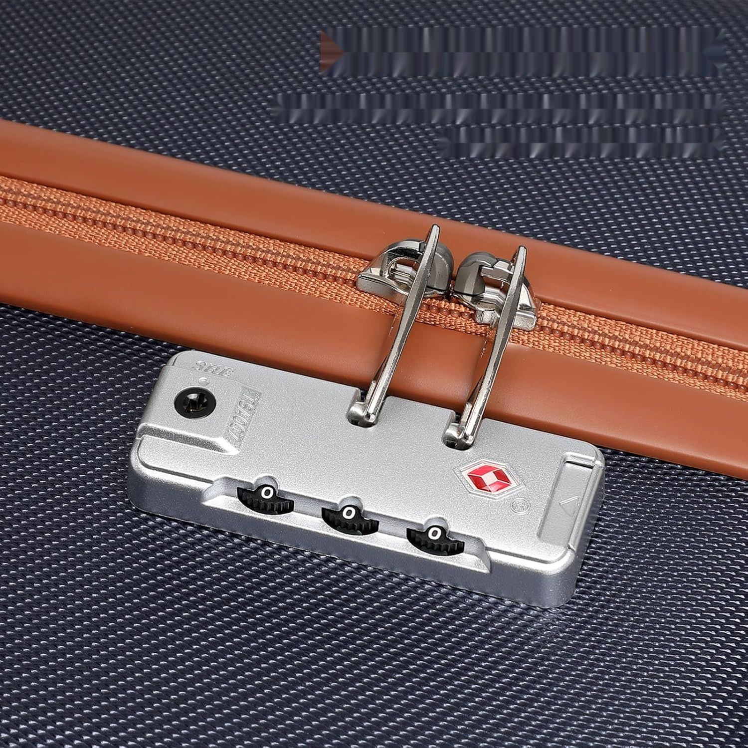 Kono Walizka kabinowa 76 cm z zamkiem TSA i 4 kółkami (Niebieska)